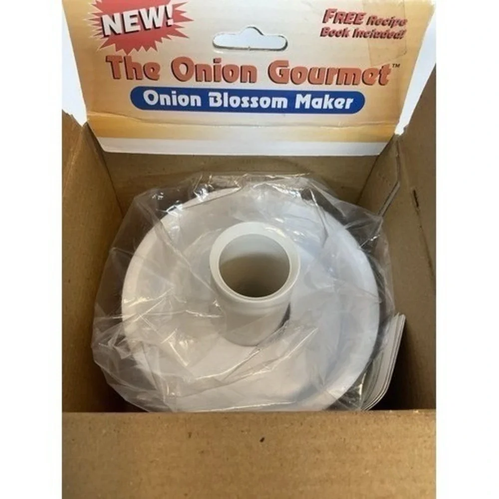 NWB Onion Blossom Maker‎ The Onion Gourmet Blooming Onion As Seen On TV Manual